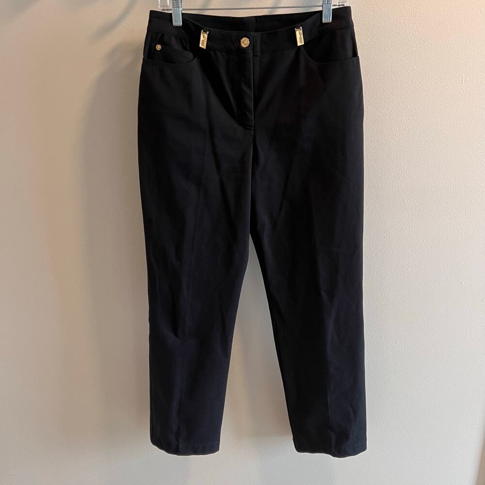 St. John Sport Black Pants Size 8